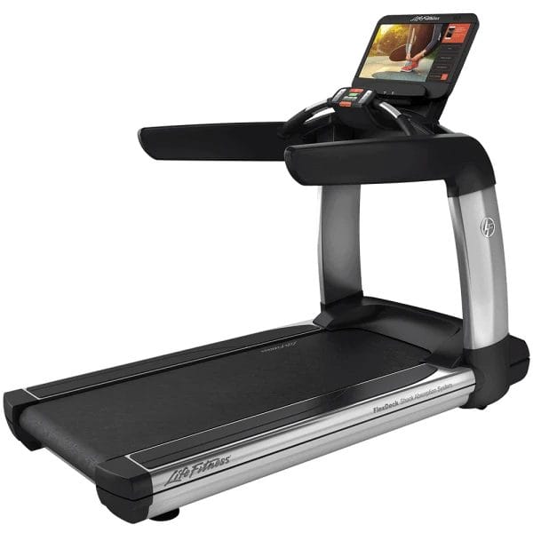 Life Fitness ElevationSeries Treadmill DiscoverSE3 HD ArcticSilver StandardView 1