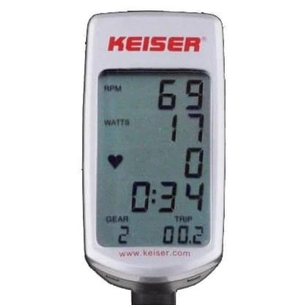 keiser m3 indoor cycling bike display